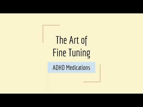 The Art of Fine Tuning Medications